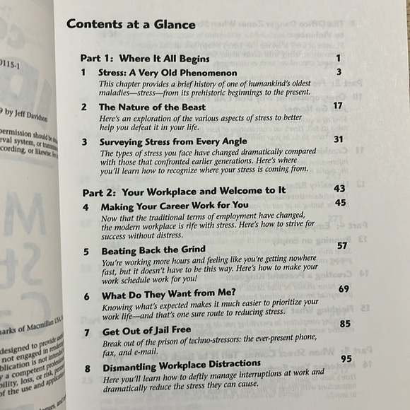 The Complete Idiot's Guide to Managing Stress for Canadians - Picture 3 of 9
